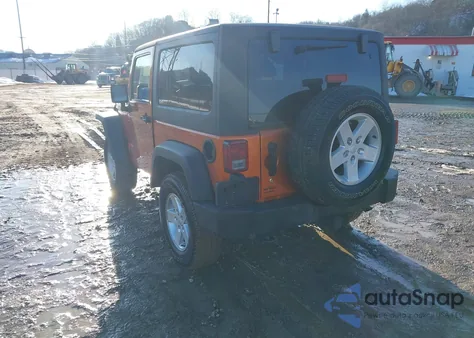 2011 Jeep Wrangler Sport from USA, damaged, VIN 1J4AA2D1XBL601315